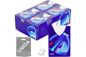 Smints Sugar Free Sweets, Xylitol Mints, Fresh Breath Mint, Smints Box of 12, Best Mints for Bad Breath, Altoids Alternative, 8g Each Sold By UMDA