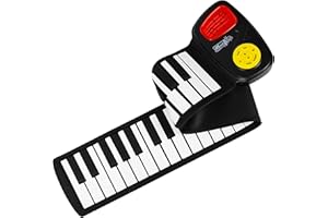 MUSIC VALLEY Music Alley 49 Key Roll Up Keyboard Piano with Inbuilt Speaker & Heaphone Input