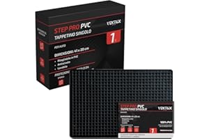 VENTUX GEAR Tappetino Auto Universale in Gomma PVC || Antiscivolo a Nido d'Ape || Tappetino ideale per auto - cucine - officine - garage - scale e ingressi