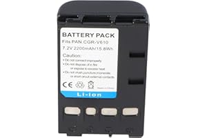 AccuCell Akku kompatibel mit Panasonic CGR-V14S Akku CGR-V610 CGR-V620