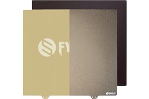 BCZAMD 310 mm platforma do drukarki 3D FYSETC JanusBPS płyta ze stali sprężynowej dwustronnie malowana proszkowo + gładko powlekana powierzchnia druku PEI do Tenlog D3 Pro/LK1/PRO LK5 PRO/Sidewinde