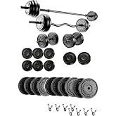 Moccastyle 68 Kg Z-Barlı Megaset Halter Seti Ve Dambıl, Ağırlık,Fitness