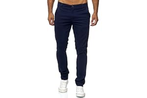 Elara Pantalón Chino Hombre Regular Slim Fit Elástico Chunkyrayan
