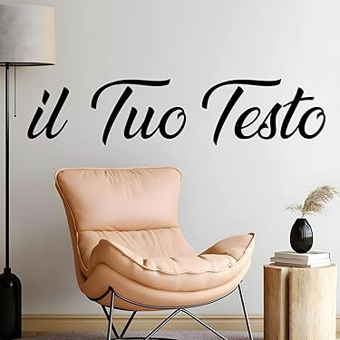 Adesivo Da Parete Frase Vasco Rossi - Foto 7