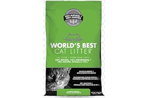 WORLD'S BEST WORLDS BEST CAT LITTER 6.35KG - ECO FRIENDLY - FLUSH-ABLE ODOUR CONTROL (1X)
