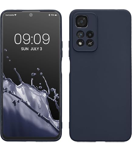 Kwmobile Cover Xiaomi Redmi Note 11 Pro+ 5G - Custodia Magnetica Con Anello Porta Carte E Protezione Fotocamera, Colore Lavanda