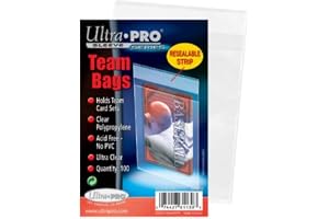 Ultra Pro 81130 Card Sleeves Team Bags återförslutningsbart kortspel