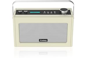 Wi-Fi Speaker Century Smart Bluetooth, Smart Home Control, Multi-Room, News and Sport updates (Cream)