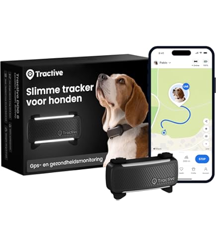 GPS-halsband voor honden, zonder abonnement, GPS-tracker voor honden met veiligheidshek, real-time tracking, waterdicht, geluids- en lichtalarm TK911Pro