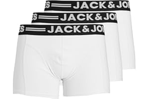 JACK & JONES Men Jack&Jones Set 3 Pack JACJAMES Trunks Boxer Shorts Stretch Underwear Slim Basic Underpants