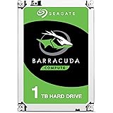 Seagate BarraCuda 1 TB Internal Hard Drive HDD 3.5 Inches (8.8 cm) SATA 6 Gb/s 7200 RPM 64 MB Cache for Computer Desktop PC (