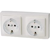 Simon - 73433-50 Schuko Base Double Monobloc S-73 Loft Bl Ref. 6557360358