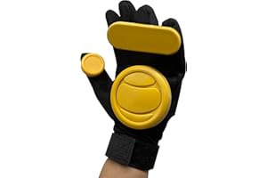 Alephnull Guanti da Diapositiva Longboard Guanti da Pattinaggioc Protezione nel Schiuma