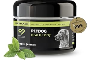 Peticare Pomata cutanea Speciale per Gatti Cavalli Cani - Trattamento delle Ferite da Morso, Abrasioni, Eczema, Dermatite, Allevia Prurito, Unguento, Creme, Balsamo - petAnimal Health 2107