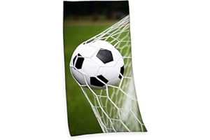 Herding Football Bath Towel, 75 x 150 cm, Cotton, Multicoloured