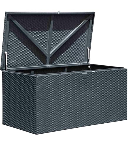 ESTEXO Metall Gartentruhe 350 L - Abschließbare Au Produktbild-Vorschau 11