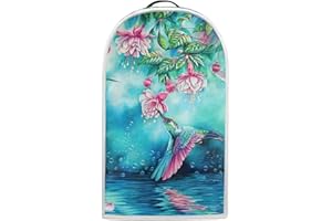 DISNIMO Kolibri Floral Blender Cover Küchengeräte Abdeckungen Stand Mixer oder Kaffee Saft Maschine Blender Staubschutz und Fingerabdruck Schutz