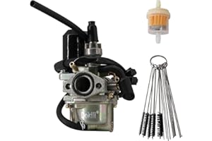 Dokili Carburatore di ricambio per scooter Speedfight 50 cc 1 e 2, ricambio per Peugeot Honda Elite Dio 50 tutti i 50 cc a 2 tempi con motore 1P40QM/B