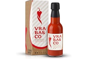 ‎I LOVE SPICY Vrabasco Smoked 100 ml – Fermentowany i Wędzony Sos Chili – 80% Papryczek – Rzemieślniczy z Chorwacji – Dla Foodies i Fanów Wędzonych Smaków