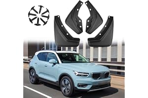ERMWALR 4-PC Car mudguard suitable for Volvo XC40 2018-2024 moulded custom front and rear mudflaps Splash-proof fenders protect wheel auto accessories XC40