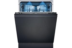 Siemens SX65ZX07CE, iQ500 Smarter Geschirrspüler Vollintegriert, XXL, Besteckschublade, Made in Germany, Zeolith Trocknung, Extra leise, aquaStop, varioSpeed Kurzprogramm, mit Innenbeleuchtung