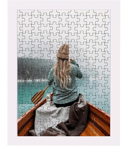 PrimeLuxe Cadre photo en bois 55 x 75 cm (Dimension de l'image) en Or simple | Couleur et taille sélectionnables | pour affiches | Puzzle | collage de photos