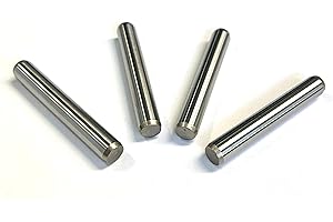NIMA PARTS 20 Stück Ø 5x45 mm Bodenträger Made in Germany Regalbodenträger, Regalbodenhalter, Fach- Bodenträger, Bodenträger lang, Regal Stifte, Bolzen, Pins, Dübel für Einlegeböden