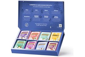 Twinings Christmas Festive Favourites Premium Tea Selection | Ideal Secret Santa Christmas Gifts Idea For Women & Men |40 Tea Bags |8 flavours of Green Tea & Herbal Infusions