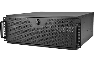 SilverStone Technology RM44 4U Rackmount Server Chassis with Enhanced Liquid Cooling Capability (up to 360mm Radiator), SST-RM44