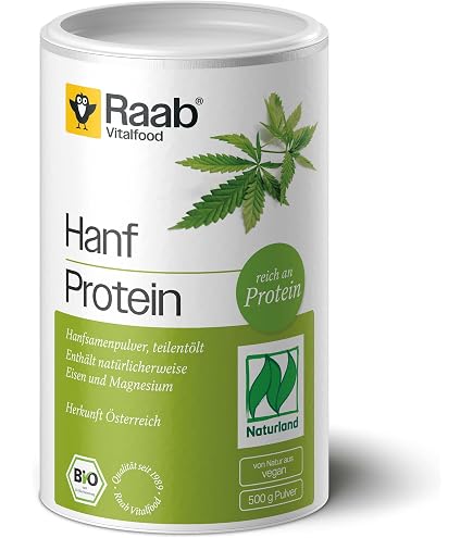 500 G | BIO Hanfprotein Pulver | Buxtrade | Gemahlen | Nahrungsergänzungsmittel