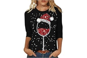 Générique Pull De Noel Femme Manches Longues Christmas Ugly Chic Lumineux Tenue Rigolo Original Mode Moche Pull