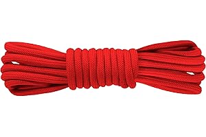Kilter Premium Strong Round 4mm Shoelaces for Hiking, Outdoor Work, Steel Toe Cap, Walking Boots, Shoes & Fashion Trainers