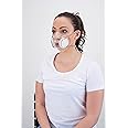 Denpro Bubl Transparent Face Mask - Professional Protective Breathable Reusable - Does not Steam up Glasses