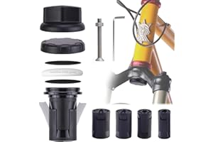 WIOONI Bike Airtag Mount Universal, Accessoire de Protection de la Fourche de vélo caché Airtag Mount pour Les vélos avec des Trous dans la Fourche (AirTag Non Inclus)