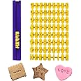 Alphabet & Number Cookie Press Stamps, Fondant Letter & Number Moulds,Letter Stamps for Clay Fondant Icing Biscuit Press, Cake Decorating Tools for Baking, Clay, and Pastries (1)