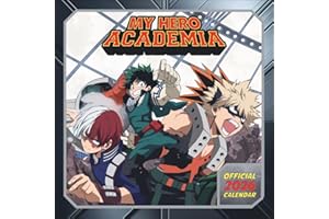 My Hero Academia Broschurkalender 2026: Wandplaner mit tollen Bildern aller Charaktere. Cooles Geschenk für Anime-Fans im Format 30,5 x 30,5 cm (aufgeklappt 30,5 x 61 cm)