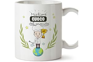 Mugffins Tazza Cuoco (Migliore del Mondo) - Idee Regali Originali Ospitalità