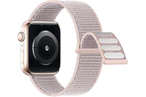 Lobnhot Nylon Armband kompatibel mit Apple Watch Armband 44mm 40mm 38mm 42mm 41mm 45mm 46mm, Verstellbares Sport Armband kompatibel für iWatch Series 10 9 8 7 SE 6 5 4 3 2 1