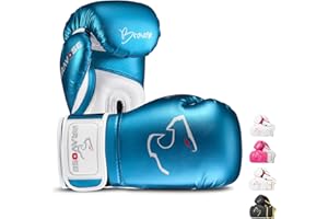 BRAVOSE Alpha Strap Boxing Gloves Mens, Women for Entry Level Boxers for Punching Bag Training & Sparring MMA Kick Boxing Muay Thai Made By Premium PU Leather Ventilated Palm