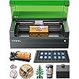 xTool S1 20W Laser Cutter and Laser Engraver for Tumblers, 23.93" x 15.16" Bed Size, 600mm/s Speed, Laser Engraving Machine, Laser Engraver for Wood and Metal, Glass, Big Project - Rotary Bundle