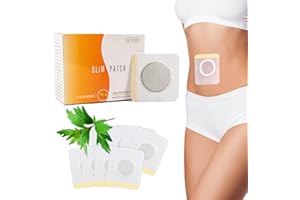 HAOUTDORY 30 Parches Adelgazantes para Quemar Grasa Abdominal,Slimming Patches,Parche de Ombligo para Perder Peso Rápidamente,Reducción de Cintura,Detox Natural para Mujer y Hombre,Para Adelgazar y Perder Peso
