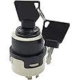 Ignition Switch with 2 (14603) Keys replacement for JCB New Holland NH Case JCB 3CX 4CX 701/80184 50988 85804674