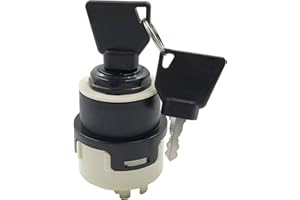SENB Ignition Switch with 2 (14603) Keys replacement for JCB New Holland NH Case JCB 3CX 4CX 701/80184 50988 85804674