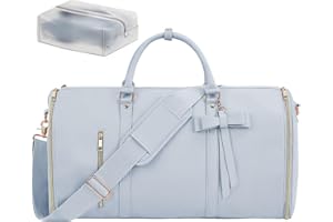 STHMEOOHT Reise-Kleidersack für Damen, Blau, Large, Für Damen