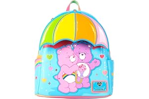 Loungefly Care Bears - Mini zaino arcobaleno