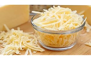 SNOWFLAKEHEAVEN Grated 100% Mozzarella Chefs Selection 2kg Restaurant Quality Cheese Idea for Pasta , Pizza , Paninis and Many More Meal Ideas
