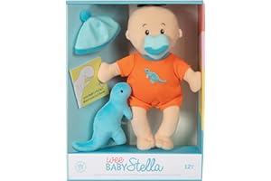 Manhattan Toy Wee Baby Stella Tiny Dino 30.48cm Soft Baby Doll Set