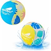AIBAOBAO Bola de agua, 2 unidades, pelota de agua para ni&ntilde;os y adultos, bolas de agua reutilizables, 5,5 cm, saltar sobre el