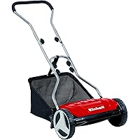 Einhell Handrasenmäher GE-HM 38 S-F (38cm Schnittbreite, berührungslose Schneidetechnik, kugelgelgerte Mähspindel…