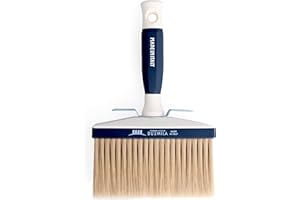 PENNELLIFICIO 2000 | Pennello Plafone, Con Manico in Plastica, Pennello Pittura, per Muri Interni ed Esterni, 5x15 cm - Made in Italy